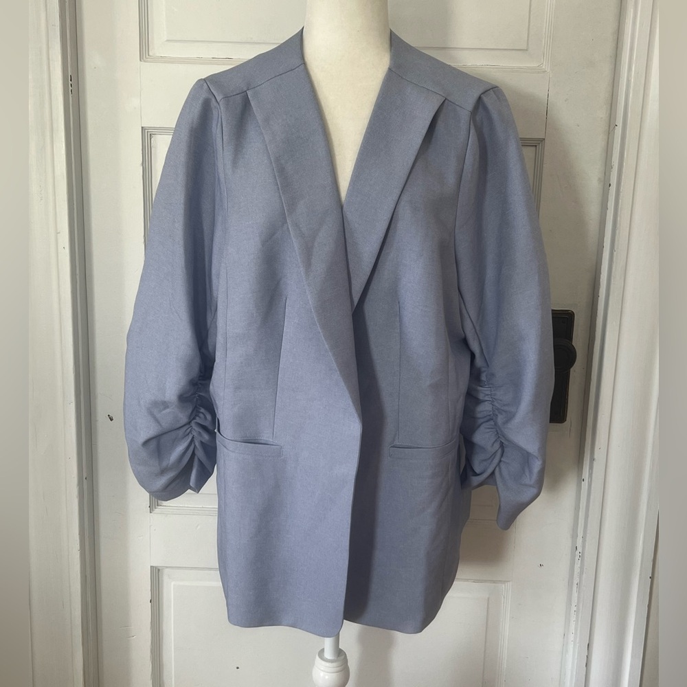 Skies Are Blue | Stitch Fix | Light Blue Blazer